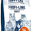 Сухой корм для кошек Happy Cat Profi Adult Lachs 34/16 с лососем 12 кг