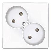 Розетка Simon 2450457-030 (белый)
