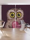 Комплект штор JoyArty Я люблю тебя Oxford DeLux 1.7x2.65 м (2 шт)