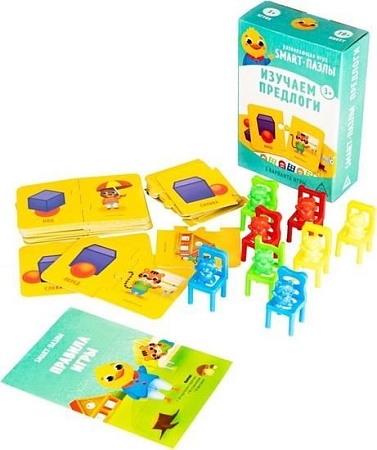 Развивающая игра Лас Играс Smart-пазлы. Изучаем предлоги 51705795