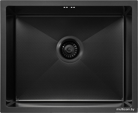 Кухонная мойка Basic Pvd Nano Decor 55x45 (черный)