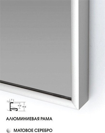 Интерьерные зеркала Алмаз-Люкс М-412 60х50