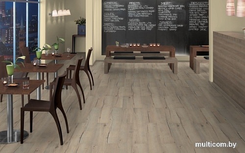 Ламинированный пол EGGER Pro Classic Aqua 4V Дуб Вэлли дымчатый