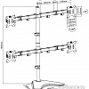 Кронштейн SBOX LCD-F048