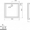 Душевой поддон Kolo Pacyfik 100x100 [XBK0710]
