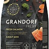 Сухой корм для собак Grandorf Adult Mini Breeds Fresh Salmon&amp;Sweet Potato 1 кг