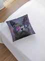 Чехол на подушку JoyArty Кот из космоса sl_7234