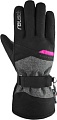 Горнолыжные перчатки Reusch Helena R-TEX XT 6331213-7771 (р-р 6, Blck/Blck Melang/Pink Glo)