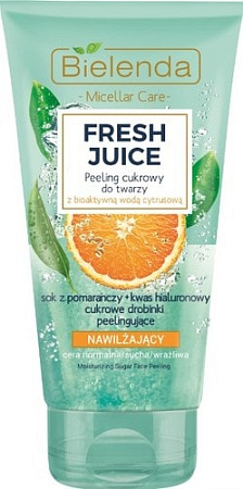 Bielenda Увлажняющий сахарный скраб Апельсин Fresh Juice 150 г