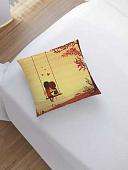 Чехол на подушку JoyArty Две половинки sl_91979