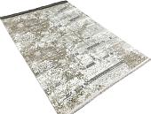 Ковер для жилой комнаты Radjab Carpet Валенсия Прямоугольник 10530RK 0.8x1.5 (cream/vizon)