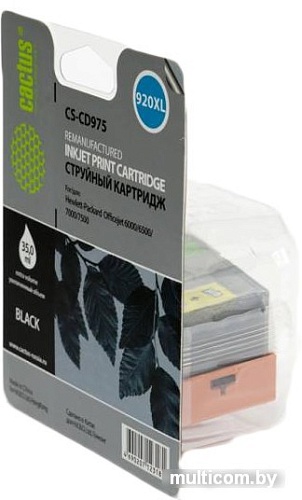 Картридж CACTUS CS-CD975 (аналог HP 920XL (CD975AE))