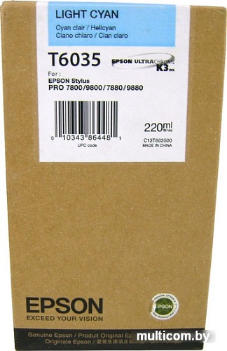 Картридж Epson C13T603500