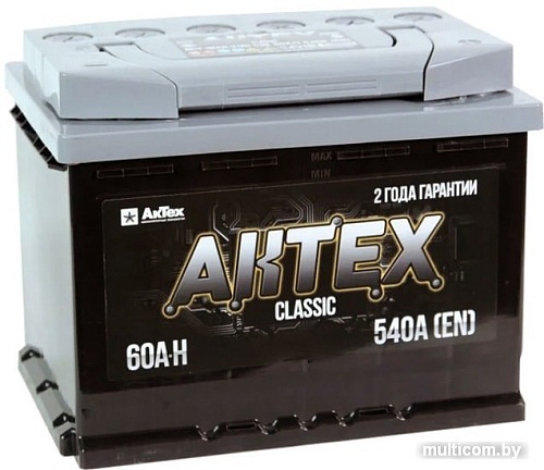 Автомобильный аккумулятор АкТех Classic 6СТ-60 LЗ (R) (60 А·ч)