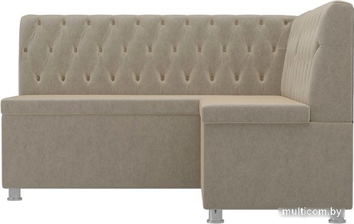 Угловой диван Mebelico Мирта 107594 (правый, бежевый)