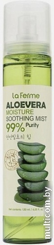 FarmStay Спрей для лица Aloevera Moisture Soothing Mist 120 мл