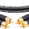 Кабель Klotz AL-RR0300 RCA - RCA (3 м, черный)