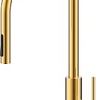 Смеситель Paulmark Senso Se215180-SBG (золото/светлое брашированное золото)