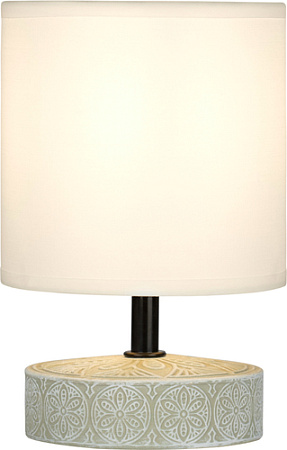 Настольная лампа Rivoli Eleanor 7070-501 (бежевый/белый)