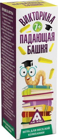 Настольная игра Лас Играс Падающая башня. Викторина 2985156