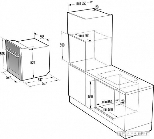 Духовой шкаф Gorenje BO627E10X