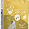 Наполнитель для туалета Van Cat Vanilla с ароматом ванили 10 кг