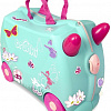 Чемодан Trunki Фея Флора (голубой)