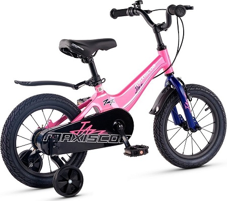 Детский велосипед Maxiscoo Jazz Стандарт Плюс 14 2025 MSC-J1442 (розовый сапфир)