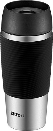 Термокружка Kitfort KT-1224-1 400 мл (черный)