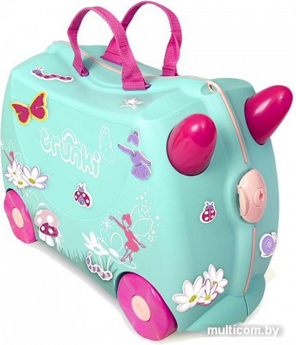 Чемодан Trunki Фея Флора (голубой)