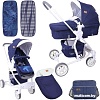 Универсальная коляска Lorelli Aster (2 в 1, синий)