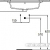 Умывальник Ideal Standard Strada K077901 59.5x44