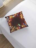 Чехол на подушку JoyArty Новогодние гирлянды sl_19389