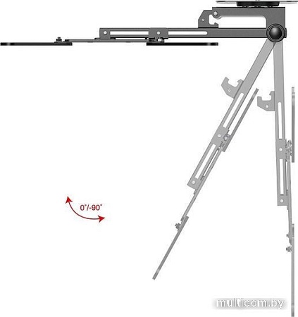 Кронштейн UniTeki LCD3440CB (черный)