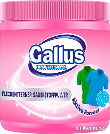 Пятновыводитель Gallus Кислородный для цветных тканей 600г