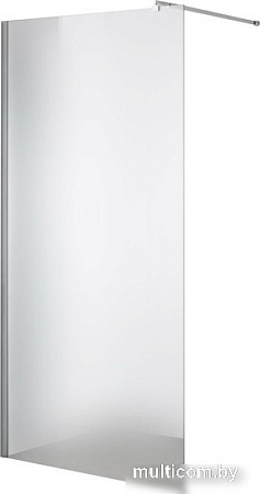 Душевая стенка Saniteco Walk-In SN-W8MC120 (120x200, матовое стекло, хромированный профиль)