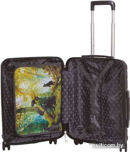 Supra Luggage STS-1004-M (Total Black)