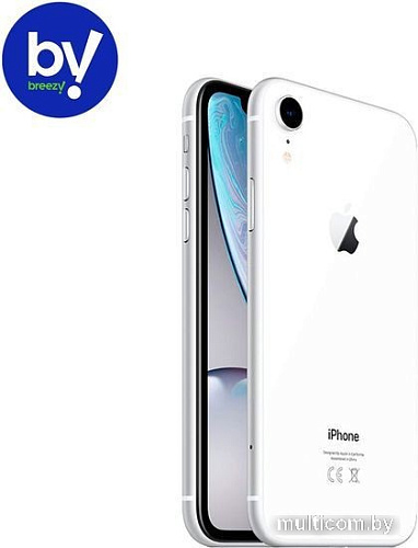 Смартфон Apple iPhone XR 128GB Воcстановленный by Breezy, грейд C (белый)