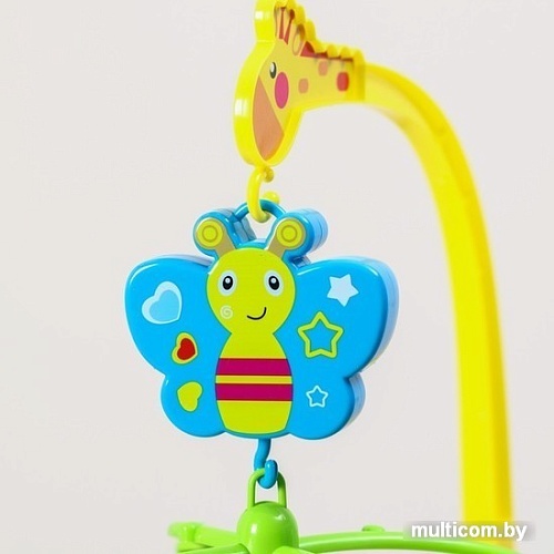Музыкальная карусель Крошка Я Бабочка Малыш зоо 2912776