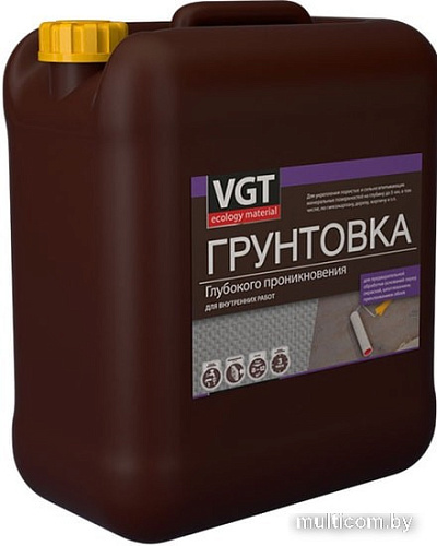 Водно-диспрессионная грунтовка VGT ВД-АК-0301 глубокого проникновения для внутренних работ (1 кг)
