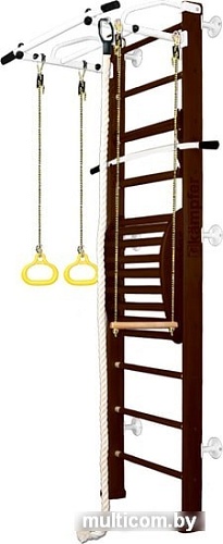 Детский спортивный комплекс Kampfer Helena Maxi Wall Стандарт (шоколадный/белый)