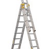 Лестница-стремянка Алюмет трехсекционная профессиональная P3 9314