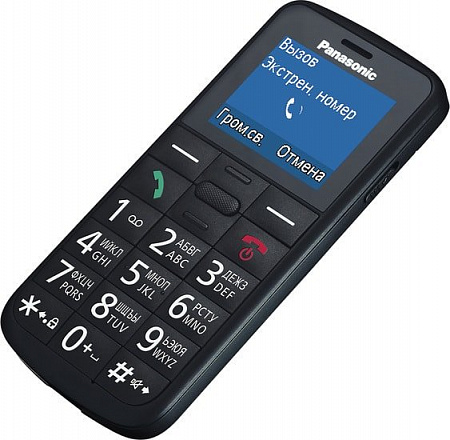 Мобильный телефон Panasonic KX-TU110RU (черный)