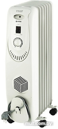 Масляный радиатор Vitek VT-1704 W