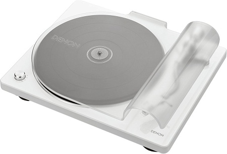 Виниловый проигрыватель Denon DP-400 (белый)