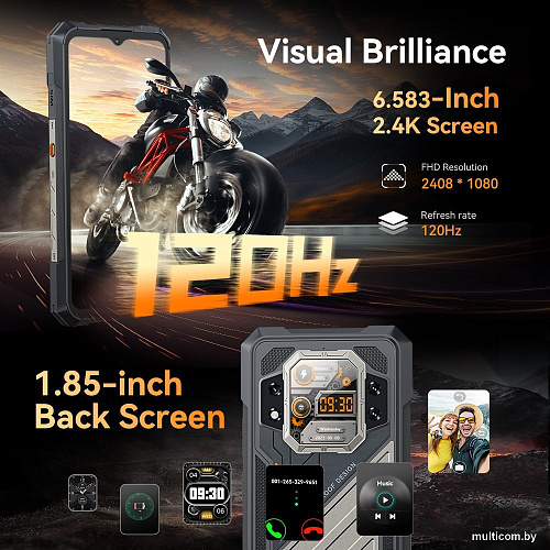 Смартфон Cubot KingKong X 16GB/256GB (черный)