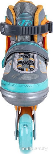 Роликовые коньки Tech Team Azart (р-р 30-33, оранжевый)