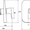 Смеситель Ravak 10° TD 066.00 [X070071]
