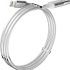 Кабель Olmio 041636 USB Type A - Lighting (1.2 м, серебристый)
