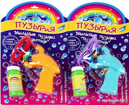 Пистолет для создания мыльных пузырей Dream Makers Пузырятор 2288C